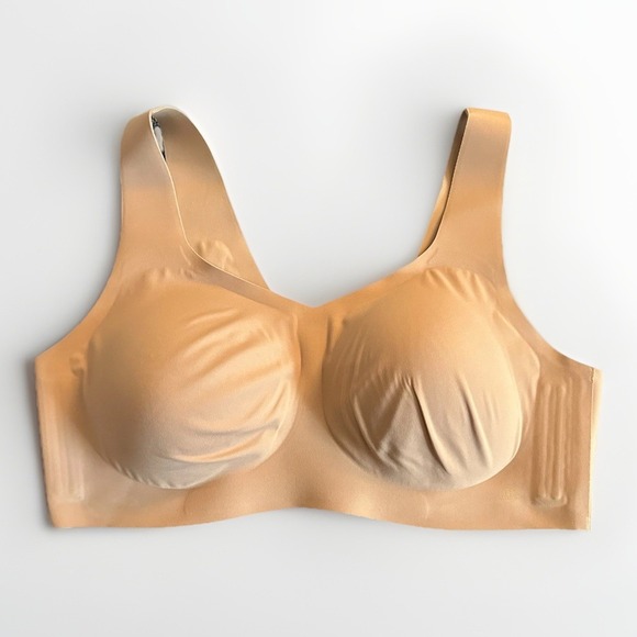 Honeylove Other - Honeylove Women's V-Neck Soft Form Wireless Bra Beige Size 1X ~ 40C / 40D
